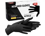 - New Med Guanti Nitrile Neri Mis.(S) Pz.100