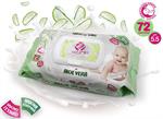 SetaBlu Salviette Rinfrescanti Baby Aloe Vera Pz.72