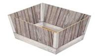 Cesto Finto Legno Medio Cm.34x20,5x11