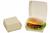 Box Scatola Hamburger Crema Cm.12x12x7h Pz.100