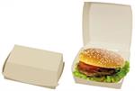 Box Scatola Hamburger Crema Cm.16x15,5x9h Pz.50