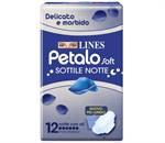 # Lines Assorbenti Petalo Soft Notte Con Ali Pz.12