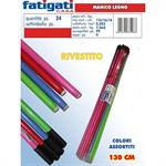 Fatigati Manico Legno Colorato Cm.130