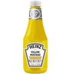 Heinz Salsa Yellow Mustard (Senape) Squeeze Ml.875