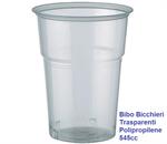 Bibo Bicchieri Trasparenti Polipropilene 545cc Pz.50