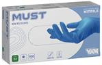 New Med Guanti Medicali Nitrile Blu Mis.(M) Pz.100