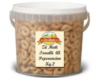 Zii Matì Taralli Al Peperoncino Secchiello Kg.2