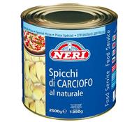 Neri Carciofi A Spicchi Al Naturale Latta Kg.2,5