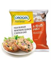 Orogel Maxi Hamburger Vegetale Gr.125 Surg. Kg.1