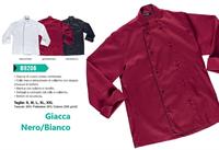 Giacca Cuoco Manica Lunga - BLACK