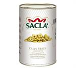 Saclà Olive Verdi Rondelle Latta Kg.5