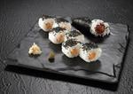 Leone Vassoio Sushi Quadrato Nero Melamina  Cm.25x25x2h