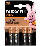 Duracell Plus Pile Stilo AA Pz.4