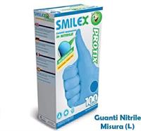 Smilex Guanti Nitrile Mis.(L) Pz.100 (<>)