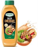 Develey Salsa Cheddar Squeeze Ml.875