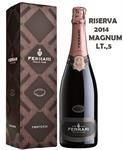 Ferrari Spumante Riserva Perlè Rosè Magnum Cassetta Legno Lt.1,5