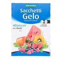 # - Rapid Sacchetti Gelo Piccoli Cm.19x28 Pz.40