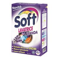 Soft Detersivo Lavatrice In Polvere Lavanda Fustone 50 Misurini