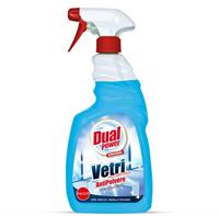 Dual Power Vetri&Superf.Con Ammon.Antipolvere Spray Ml.750 (<>)