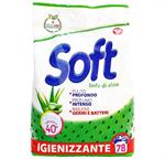 Soft Detersivo Lavatrice In Polvere Aloe Fustone 78 Misurini