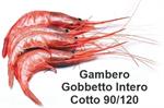 Gambero Gobbetto Intero Cotto 90/120 Surg. Kg.1